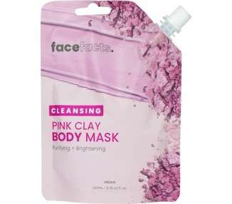 Face Facts Cleansing Pink Clay Body Mud Mask