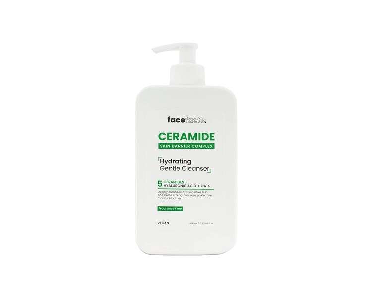 Face Facts Hydrating Ceramide Cleanser for Dry and Sensitive Skin 400ml