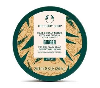 The Body Shop Ginger Hair and Scalp Scrub Exfoliant 240ml 8.80 Ounce