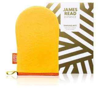 James Read New Tanning Mitt for Flawless Streak Free Results - Reusable and Machine Washable - Suits All Skin Tones - Use on Face and Body