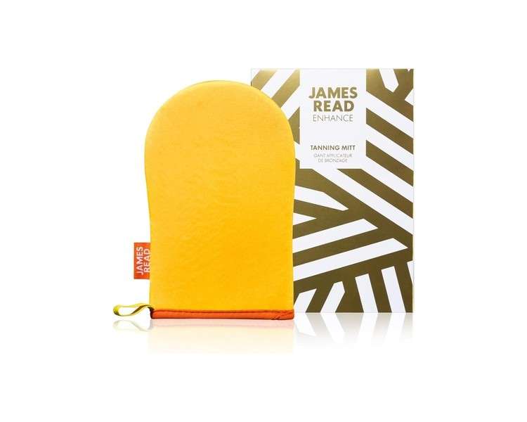James Read New Tanning Mitt for Flawless Streak Free Results - Reusable and Machine Washable - Suits All Skin Tones - Use on Face and Body