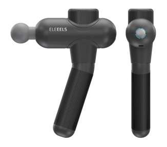 ELEEELS X3 Massage Gun for Neck, Back, and Shoulder with 4 Speeds and USB-C Charging - Black