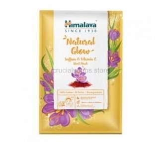 Himalaya Radiance Restoring Mask On Fabric With Saffron And Vitamin C 30ml