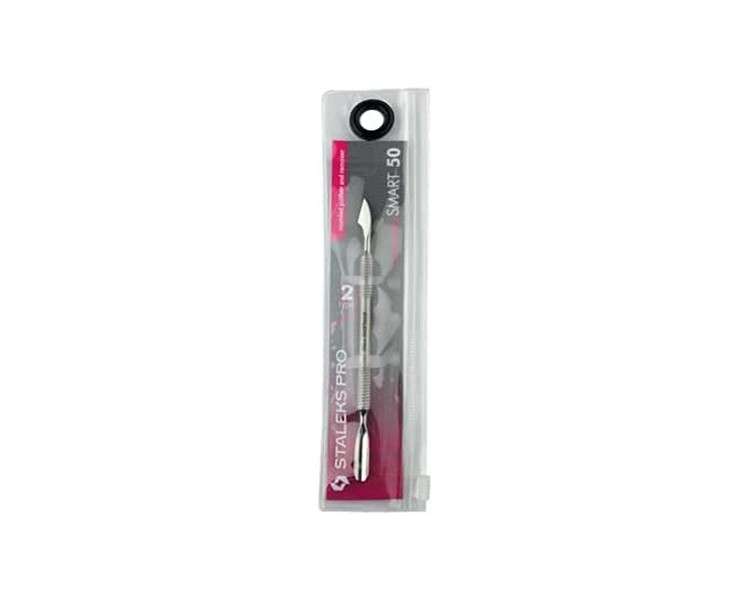 STALEKS PRO Smart 50 Type 2 Rounded Cuticle Pusher and Remover PS-50/2