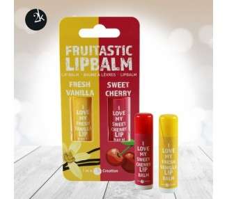 2k Fruitastic Lipbalm Fresh Vanilla Und Sweet Cherry