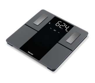 Beurer BF 500 Bluetooth Digital Body Scale with Body Fat and Muscle Analysis - Extra Large Display