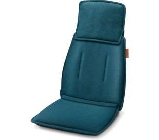 Beurer MG 330 Shiatsu Massage Seat Cover with 3 Massage Areas and 2 Intensities - Petrol