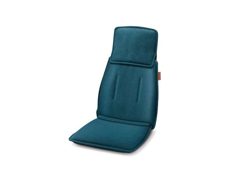 Beurer MG 330 Shiatsu Massage Seat Cover with 3 Massage Areas and 2 Intensities - Petrol