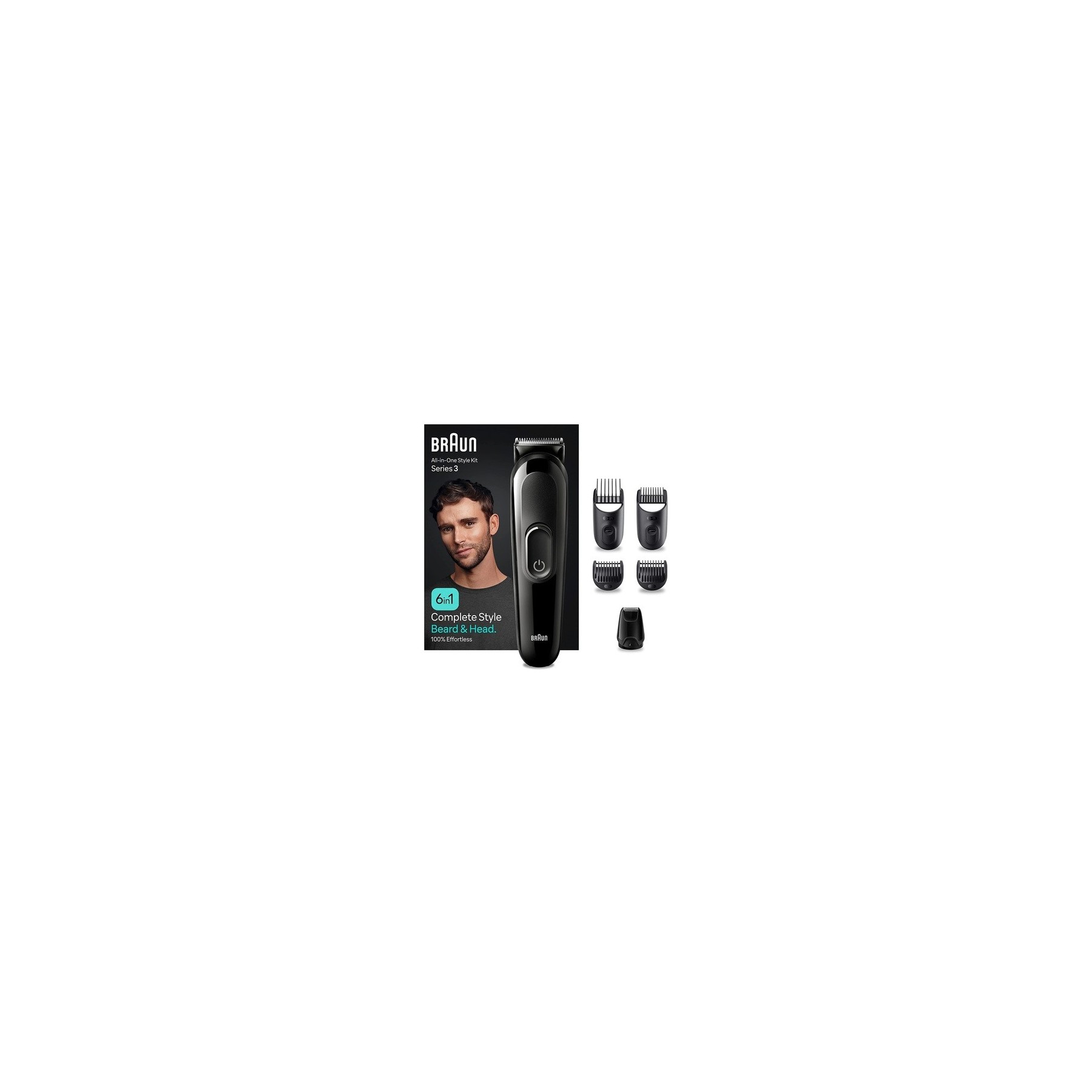Braun All-In-One Styling Set Series 3 MGK3410 6-in-1 for Beard, Hair and More