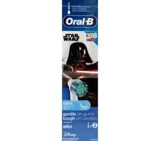 Braun Oral-B Star Wars Children's Extra Soft Replacement Brush Heads