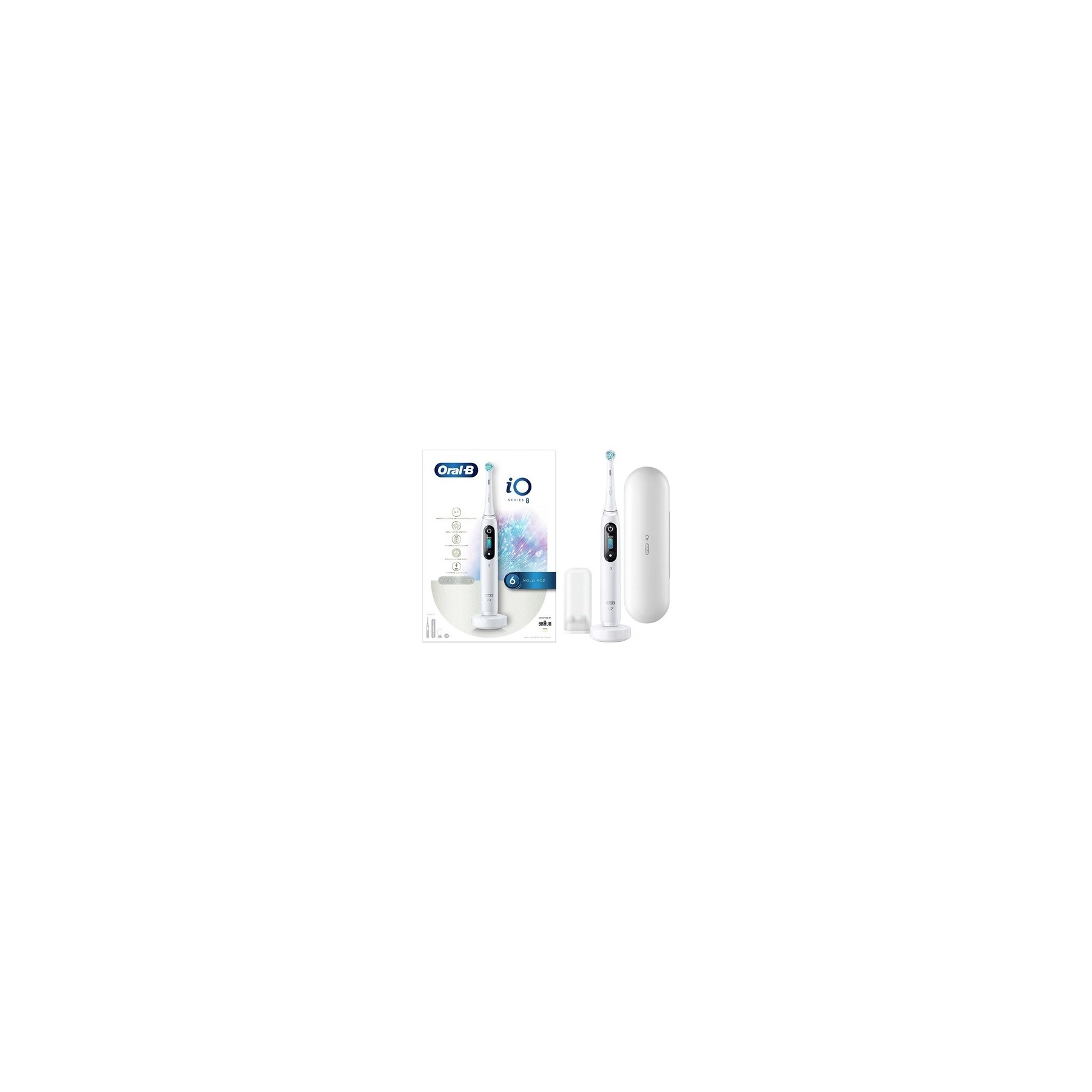 Oral-B Io Series 8 Cepillo Electrico Para Dientes Adult Blanco