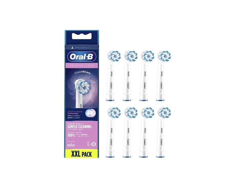 Braun Oral-B EB60-8 Sensi UltraThin Replacement Brush Heads - Pack of 8