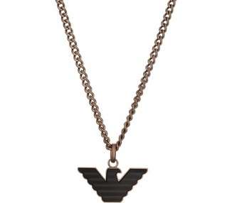Emporio Armani Men's Black Pendant Necklace