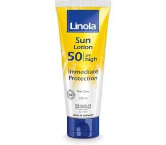 Linola Sun Lotion High SPF 50 100ml - UVA & UVB Filter - Medical Skin Care