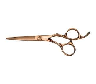 E-Kwip Flower Hairdressing Scissors 5.5-Inch Rose Gold 0.06kg
