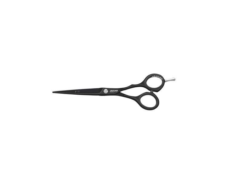 Jaguar White Line JP 10 Offset Hairdressing Scissors 5.75 Inch Length Black