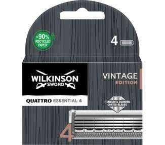 Wilkinson Quattro Wood Vintage Blades