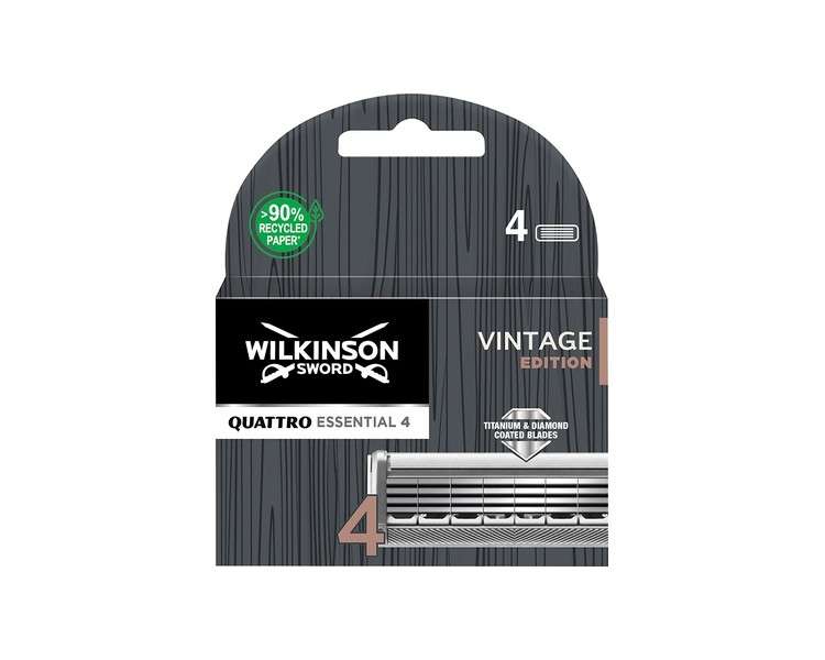 Wilkinson Quattro Wood Vintage Blades
