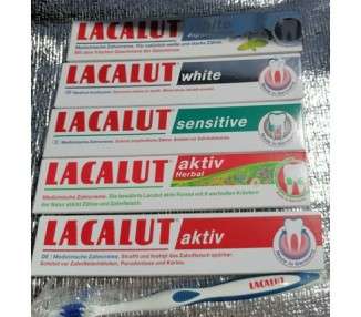 Lacalut Medical Toothpaste 75ml - Original Germany