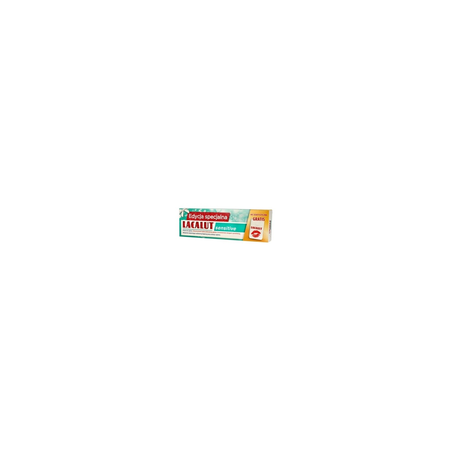 Lacalut Sensitive Toothpaste 75ml with Dental Floss