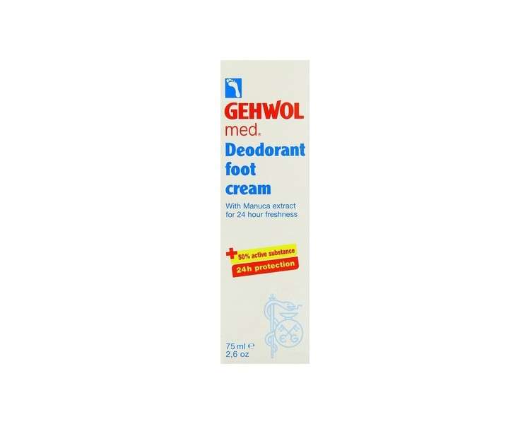 Gehwol Deodorant Foot Cream 75ml