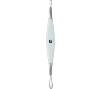 ZWILLING Twinox Professional Blackhead Remover with 2 Loops and Ergonomic Shape Stainless Steel Mint