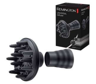 Remington Universal Diffuser Attachment for Curls and Volume with Silicone Adapter for Most Hair Dryers D52DU