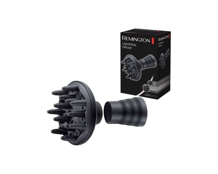 Remington Universal Diffuser Attachment for Curls and Volume with Silicone Adapter for Most Hair Dryers D52DU
