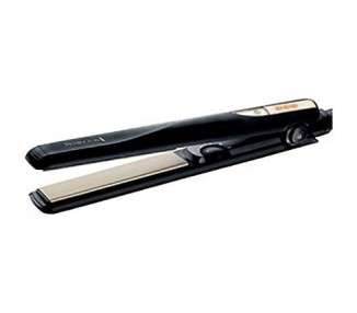 Remington S1005 Hair Straightener with 4x Protection: Anti-Static Ceramic Tourmaline Coating, Even Heat Distribution, Less Static and Silky Shine