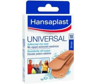 Hansaplast Universal Adhesive Bandage Assorted 10 Pieces