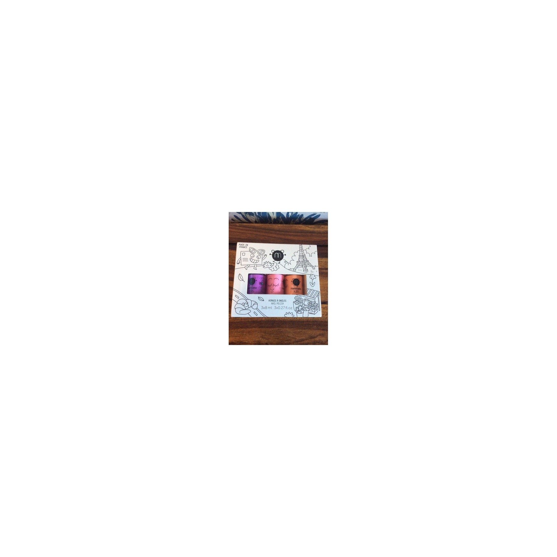 Nailmatic Kids Nail Polish Set 3x 8ml