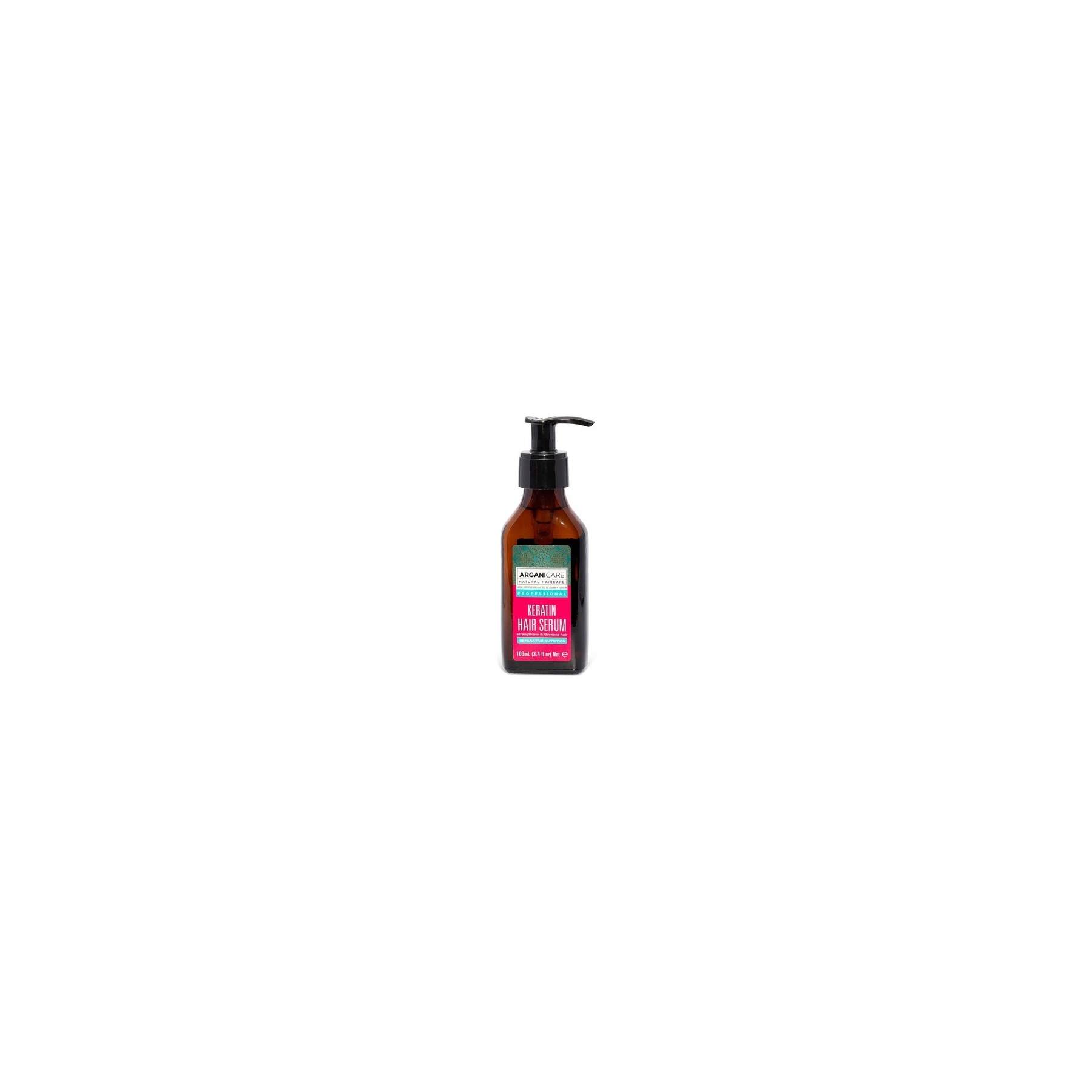 Arganicare Keratin Repairing Hair Serum with Certified Organic Argan Oil 100ml