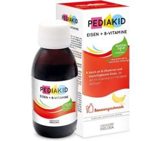 PEDIAKID Iron + B-Vitamins Rich in B-Vitamins and Bioavailable Iron to Fight Fatigue 125ml