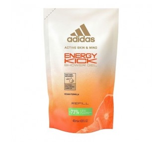 Adidas Energy Kick Shower Gel Refill With Essential Orange Oil 400ml
