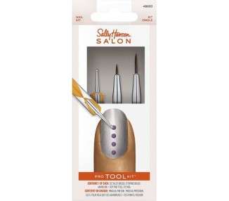 Sally Hansen Nail Salon Pro Tool Kit with Nail Art Tools 0.32oz
