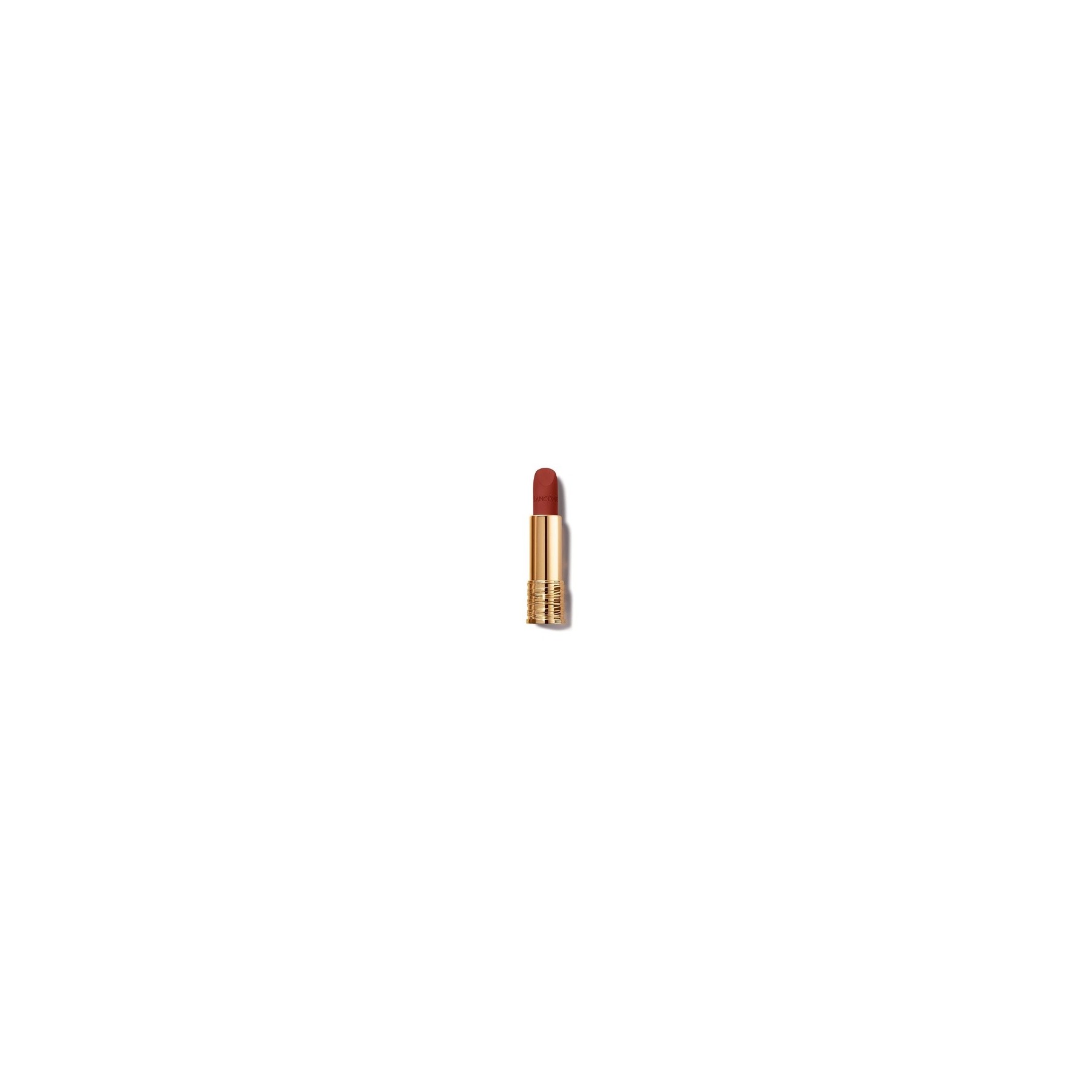 Lancôme L'Absolu Rouge Intimatte Long-Lasting Hydrating Lipstick 12HR Wear 299 French Cashmere Warm Toasted Caramel
