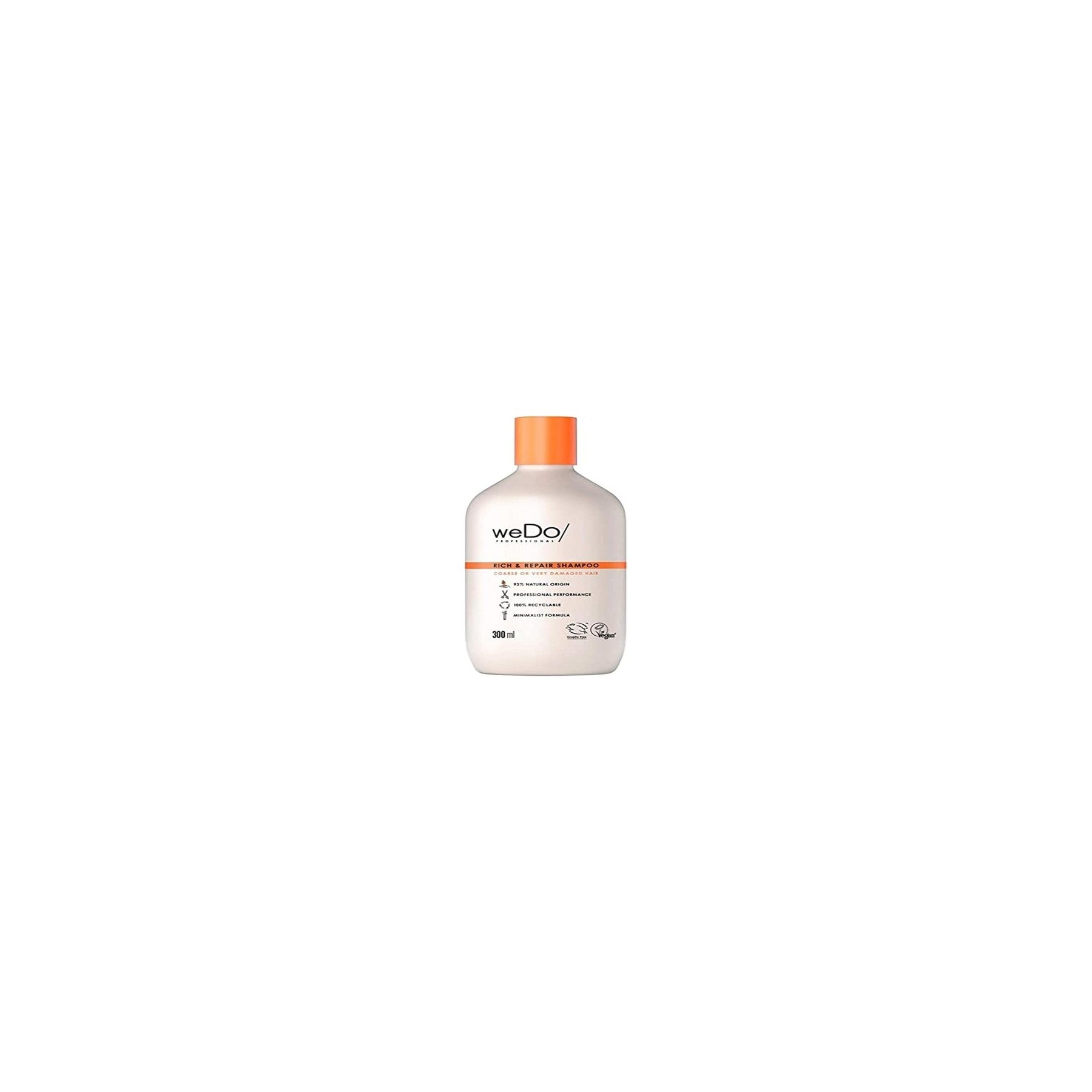 weDo Rich & Repair Sulphate-Free Shampoo for Very Damaged Frizzy Hair 300ml