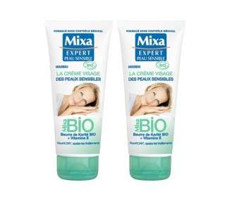 Mixa Bio Face Cream for Sensitive Skin 100ml