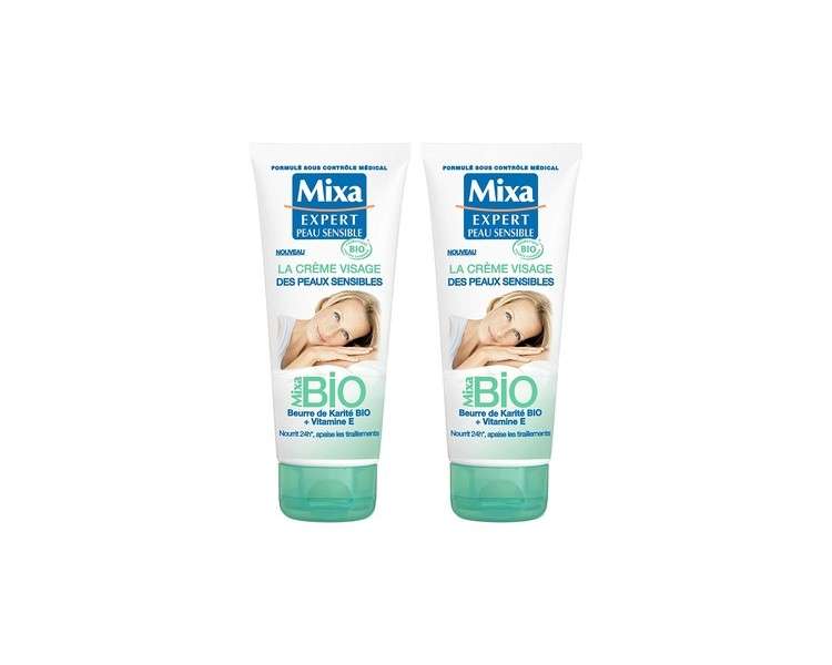 Mixa Bio Face Cream for Sensitive Skin 100ml