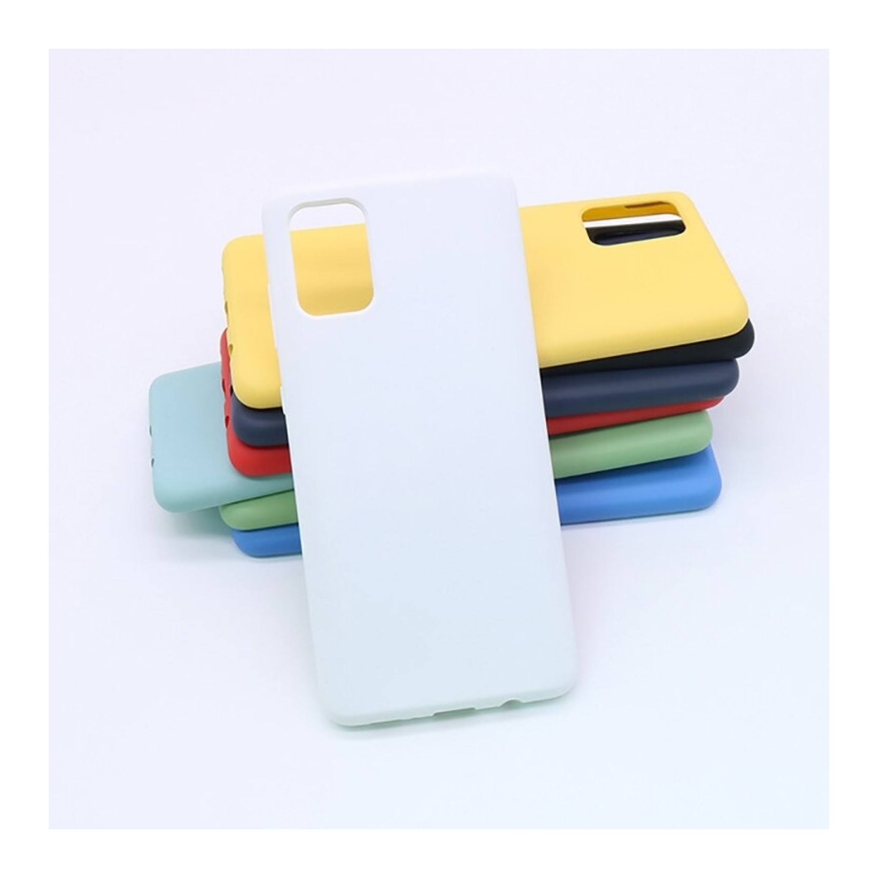 Funda Carcasa de Silicona Suave TPU Gel Liquido para Samsung Galaxy S20 Plus