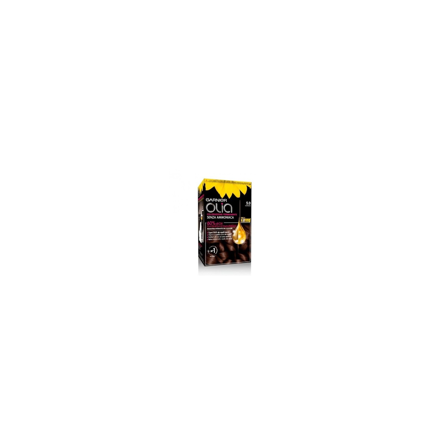 Garnier Olia Ammonia Free Hair Dye Brown N. 5.0 271g