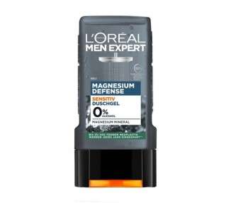 L'Oreal Paris Men Expert Magnesium Defense Shower Gel 250ml 8.4 Fl Oz