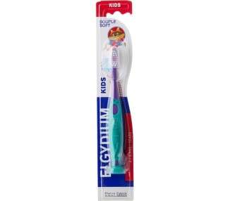 Elgydium Kids Toothbrush Supple Purple and Green