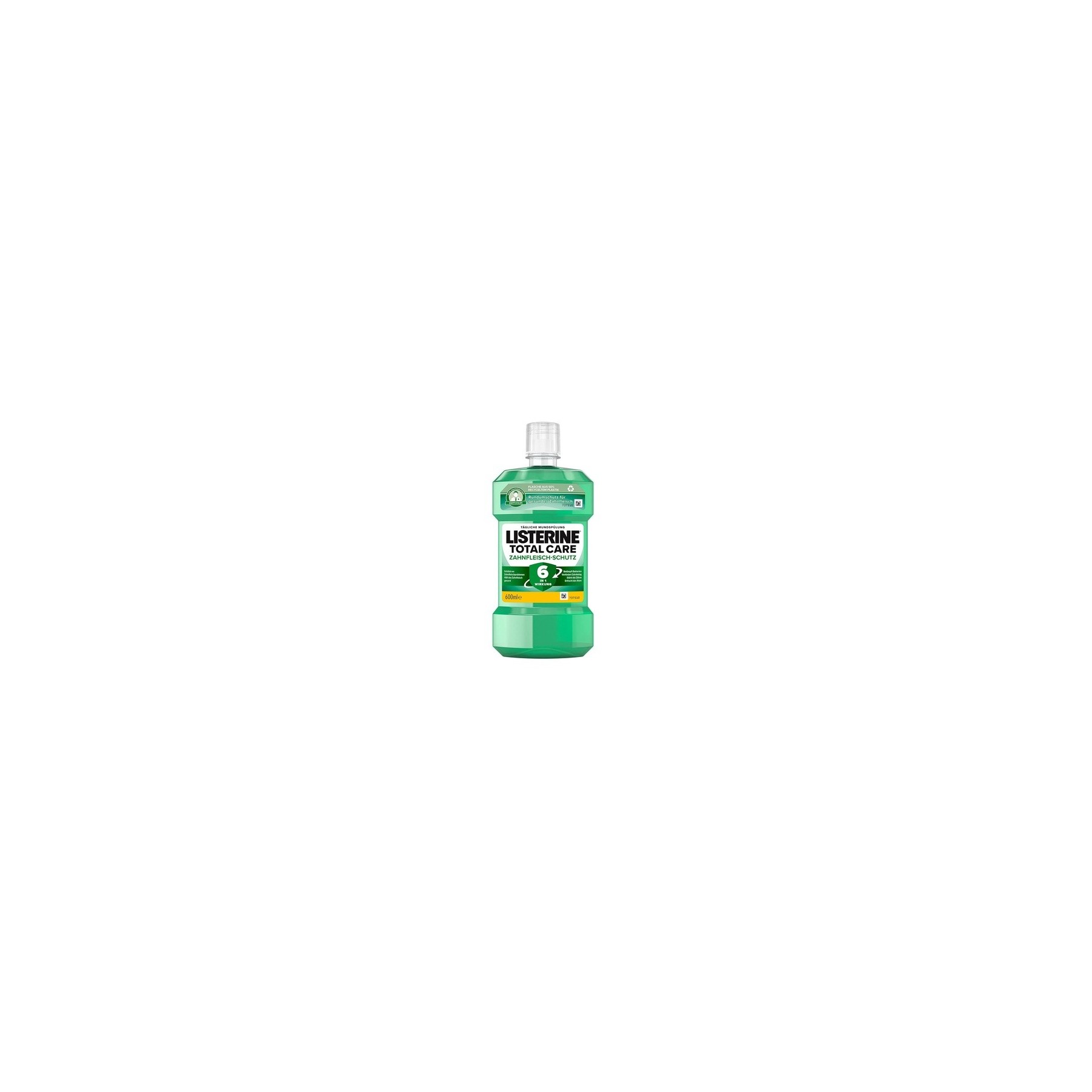 Listerine Total Care Gum Protection Mouthwash 600ml - 6 in 1 Formula for Healthy Gums