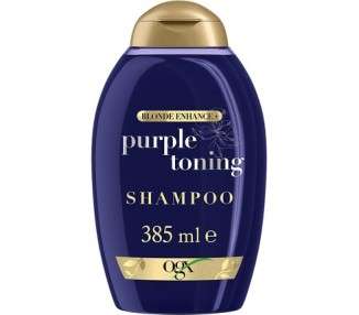 OGX Blonde Enhance Purple Shampoo Sulfate Free 385ml
