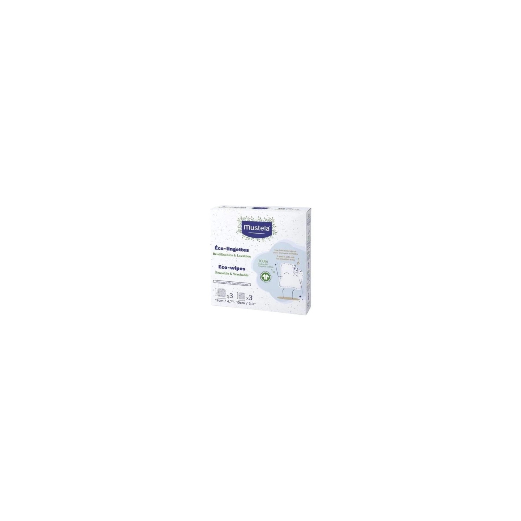 Mustela Eco Wipes Reusable and Washable
