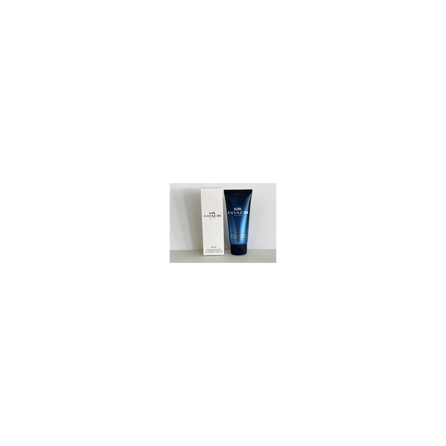 Coach Blue After Shave Balm 3.3 floz 100ml Authentic Men's Scented - New in Box