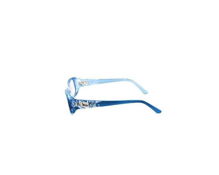 Authentic Emilio Pucci EP2660 Blue and Silver Glasses with Case