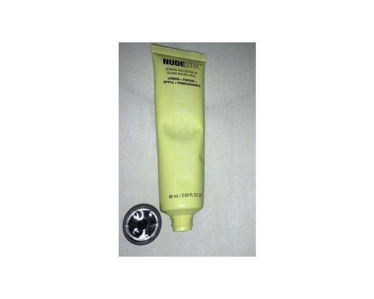 Nudestix Lemon-Aid Face Detox & Glow Micro-Peel Skincare Exfoliator 60ml