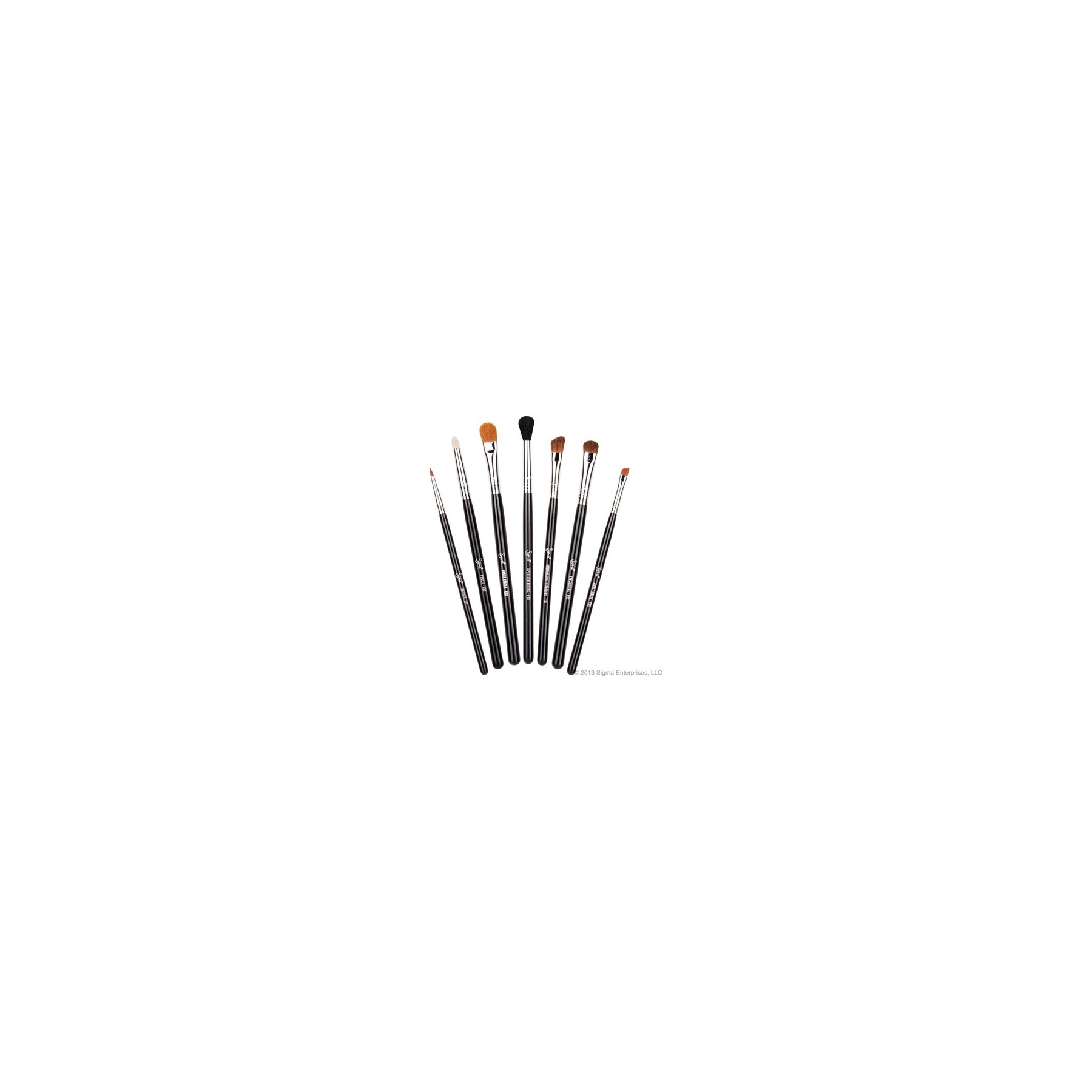 Sigma Beauty Basic Eyes Kit Set of 7 Brushes